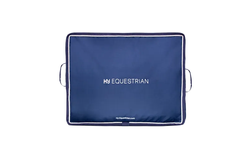 Hy Equestrian Storage Rug Bag - Navy/Grey-1
